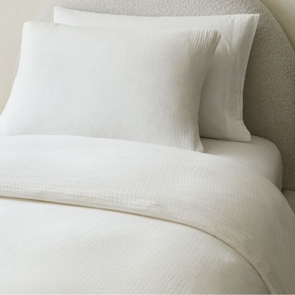 West Elm Other - Dreamy Gauze Cotton Duvet Cover